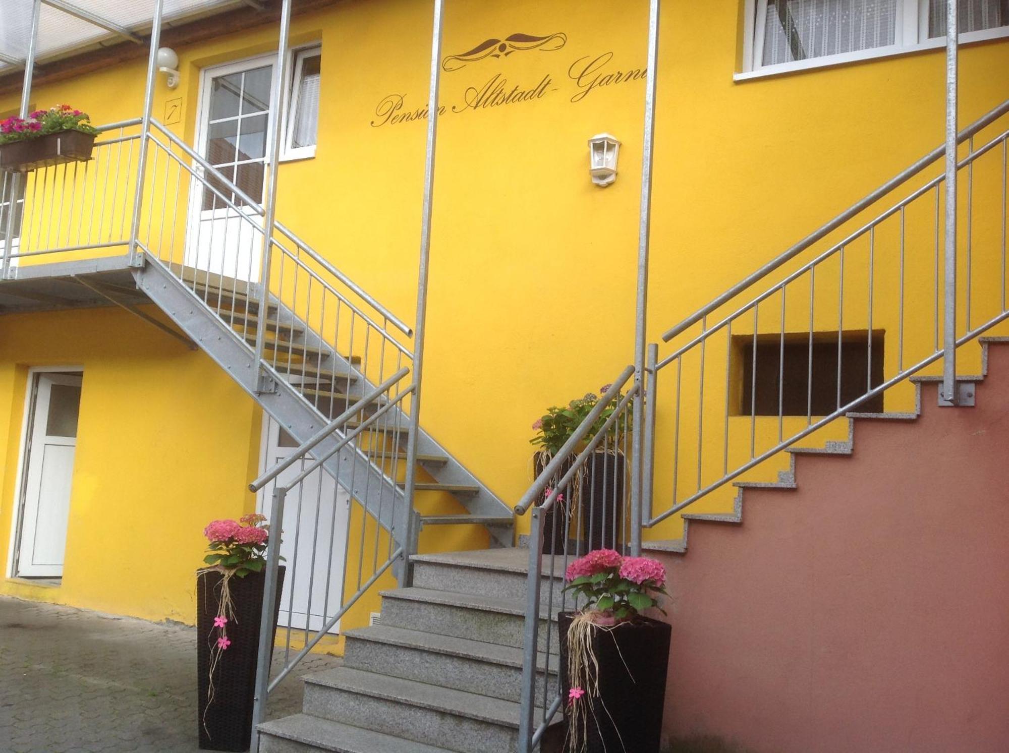Pension Altstadt Garni Bad Windsheim Exterior foto