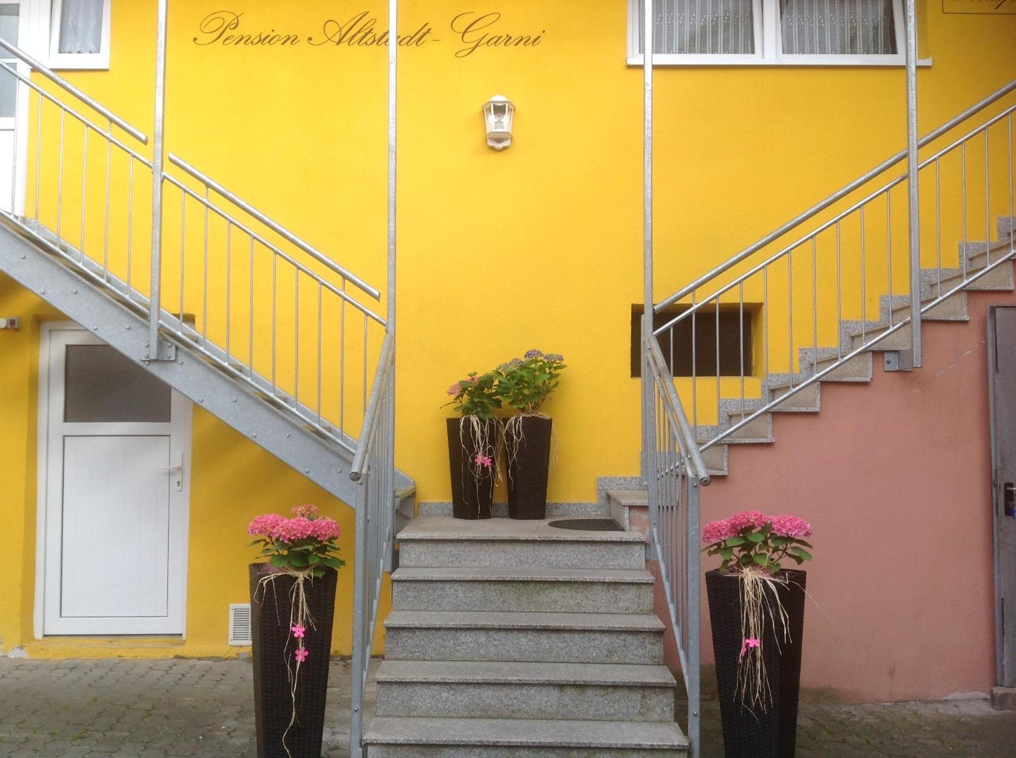 Pension Altstadt Garni Bad Windsheim Exterior foto